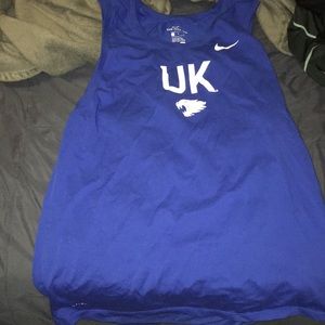 Blue Kentucky Wildcats Dri-Fit Tank Top